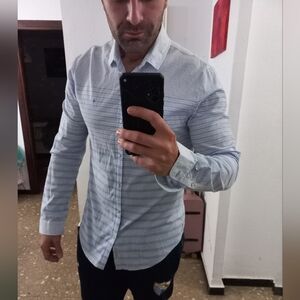 Blue Calvin Klein dress Shirt